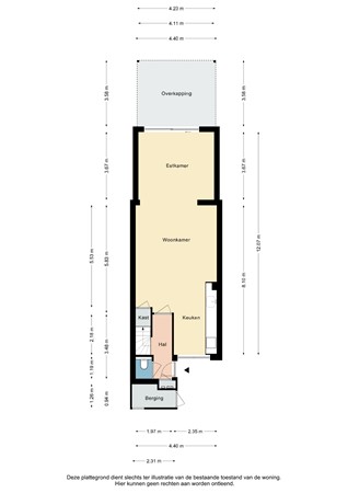 Plattegrond - Troereberg 23, 6374 MB Landgraaf - Troereberg 23 Landgraaf - Begane grond 2D.jpg